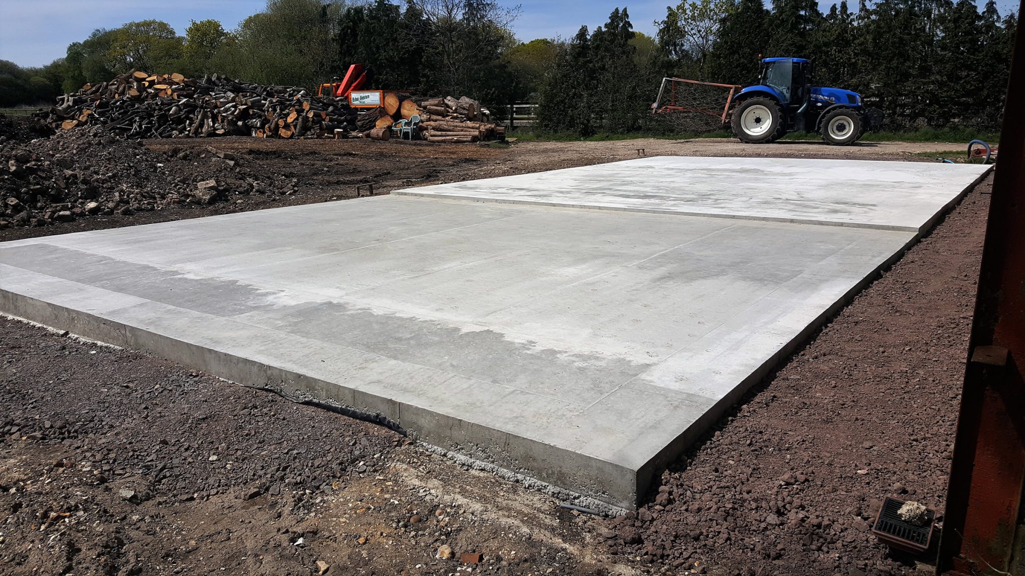 Concreting Works Including Power Floating